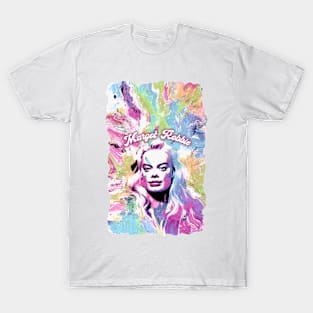 barbie Margot Robbie graphic illustration design by ironpalette T-Shirt